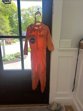 Weissman Orange NASA Astronaut Jumpsuit Kids Costume